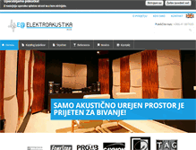 Tablet Screenshot of elektroakustika.si